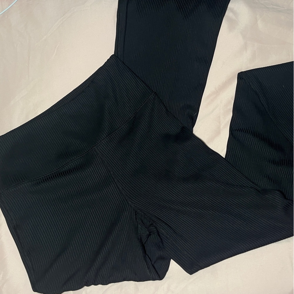 AEROPOSTALE Black Flared Long leggings